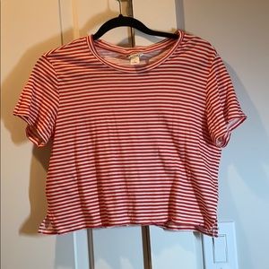 Red and white t-shirt!